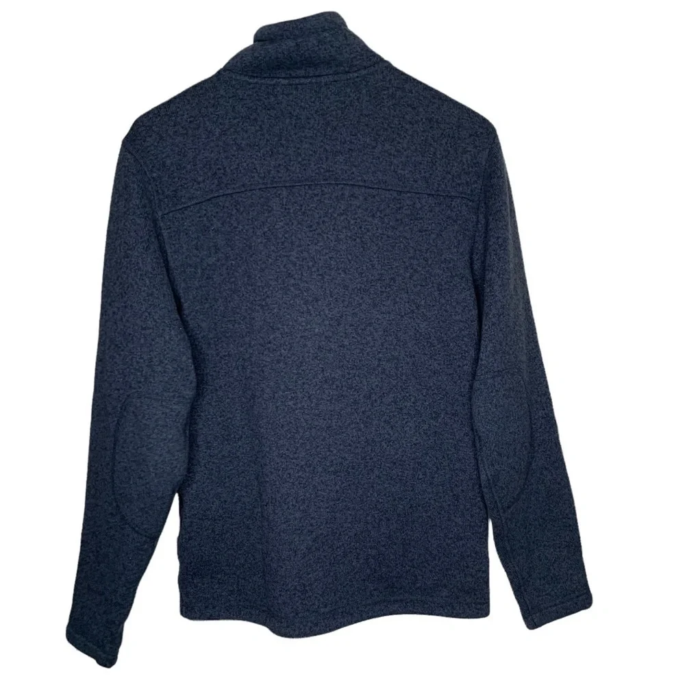 The North Face Mens Blue Fleece size Small Full zip